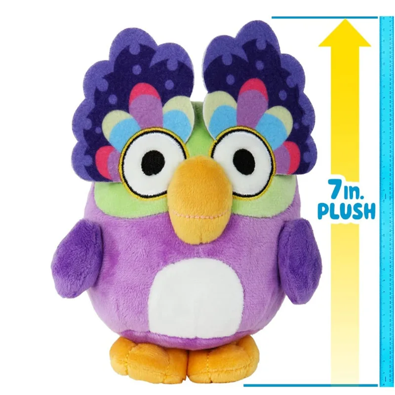 2024 Hot Bluey Bingo Family Friends Chattermax Owl Plush Toy Cartoon Anime Character Plush Toy Doll Christmas Gifts