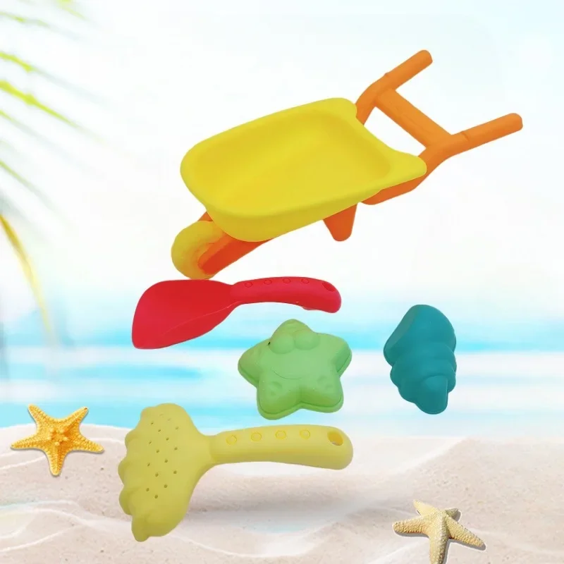 Juego de arena de playa para niños, moldes de pala, juguetes al aire libre para la familia, viajes de playa de verano, actividades de nieve de invierno, exploración de la naturaleza