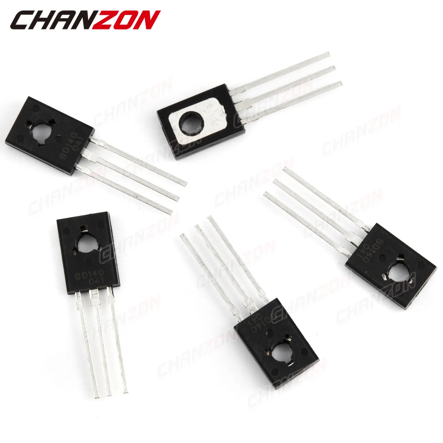 10pcs BD140 TO-126 PNP High Power Voltage Transistor Bipolar Junction BJT Powerful Triode Tube Fets DIY Integrated Circuits