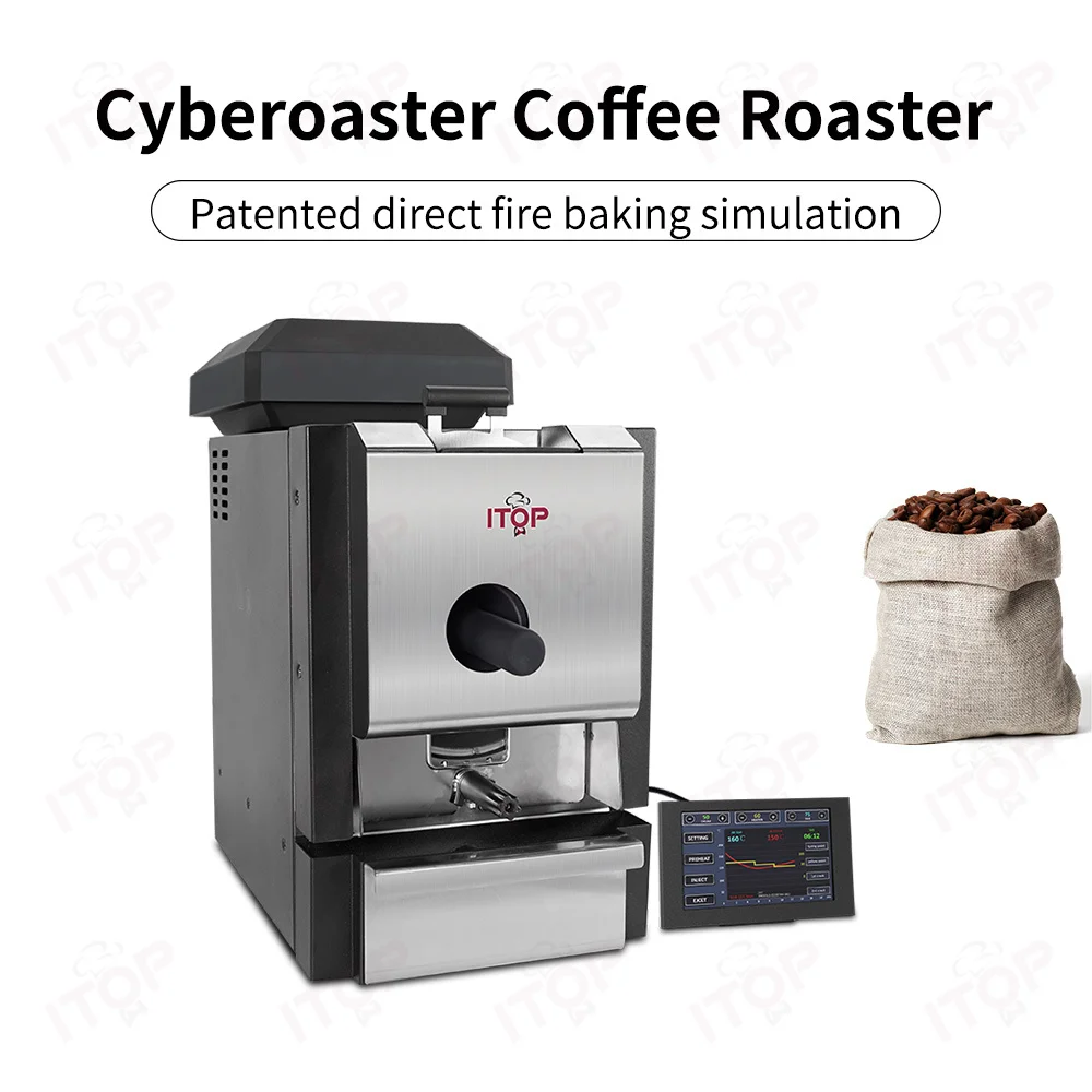 ITOP CBR-2 Generation 2 Electric Coffee Bean Roaster with Artisan System Commercial Roaster Automatic Roasting Machine 110V 220V