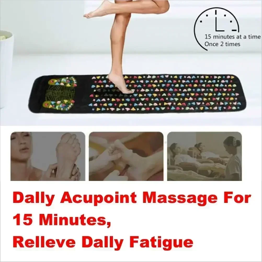 Fingerpressure Board Foot Foot Massage Pad Health Walk Foot Pressure Board Foot Massage Pad Relief Pain Relax Massage Pad