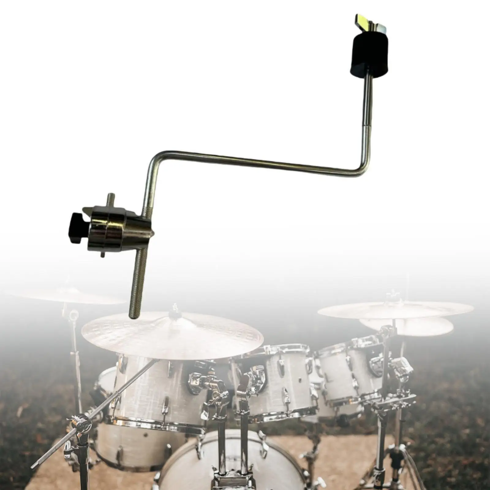 

Cymbal Stand Universal Drum Hardware Metal Cymbal Arm Stand Cymbal Extension Mount Clamp Percussion Instrument Clip Attachments