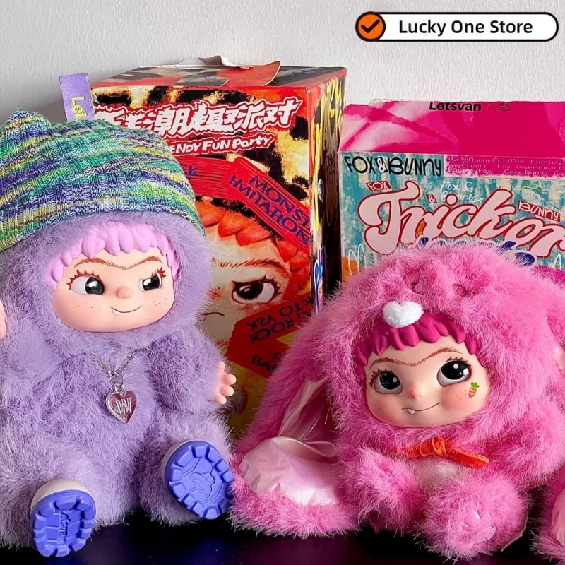 

WAKUKU Fox Rabbit Naughtiness Diary Series Blind Box Doll - Trendy Collectible Toy Gift for Girls Authentic Trendy Blind Box