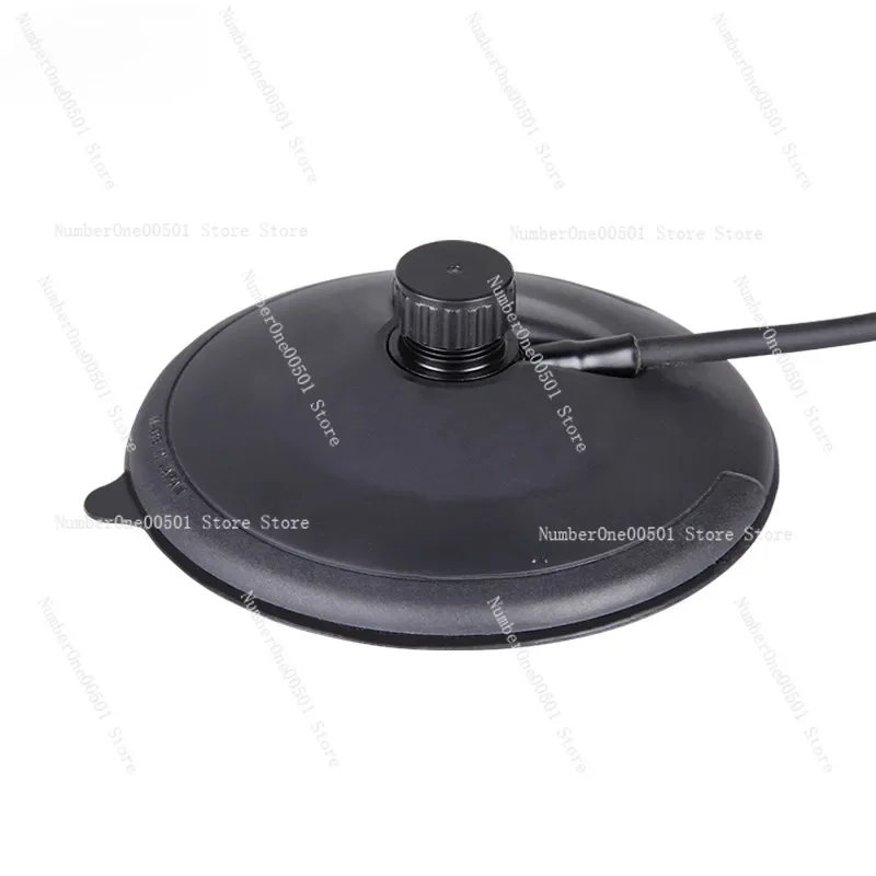 K707B drill vacuum double suction small suction cup car antenna base with 4 meters feeder BNC interface