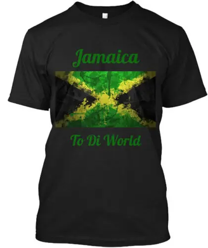 

Jamaica To Di World T-Shirt Made in the USA Size S to 5XL