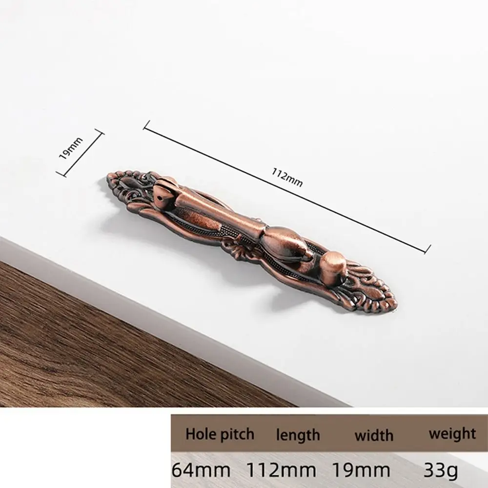 

European Zinc Alloy Classical Striped Vintage Old-fashioned Furniture Handle for Kitchen Cupboard Cabinet Handle Drawer Handle