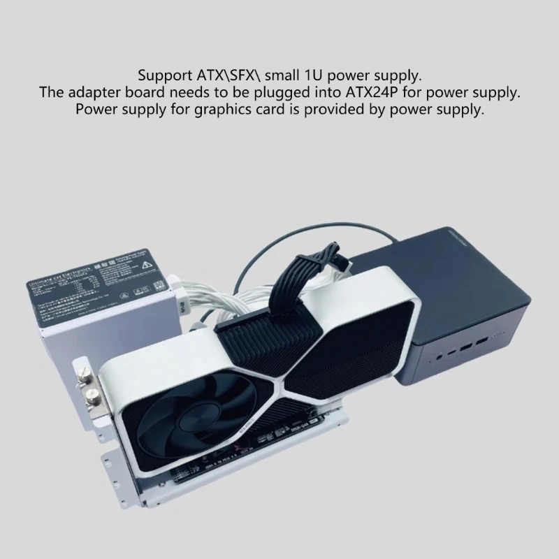 USB4 Graphics Expansion Dock 40Gbps ASM2464PD Chip and PCIEX4 for Notebooks and Desktops