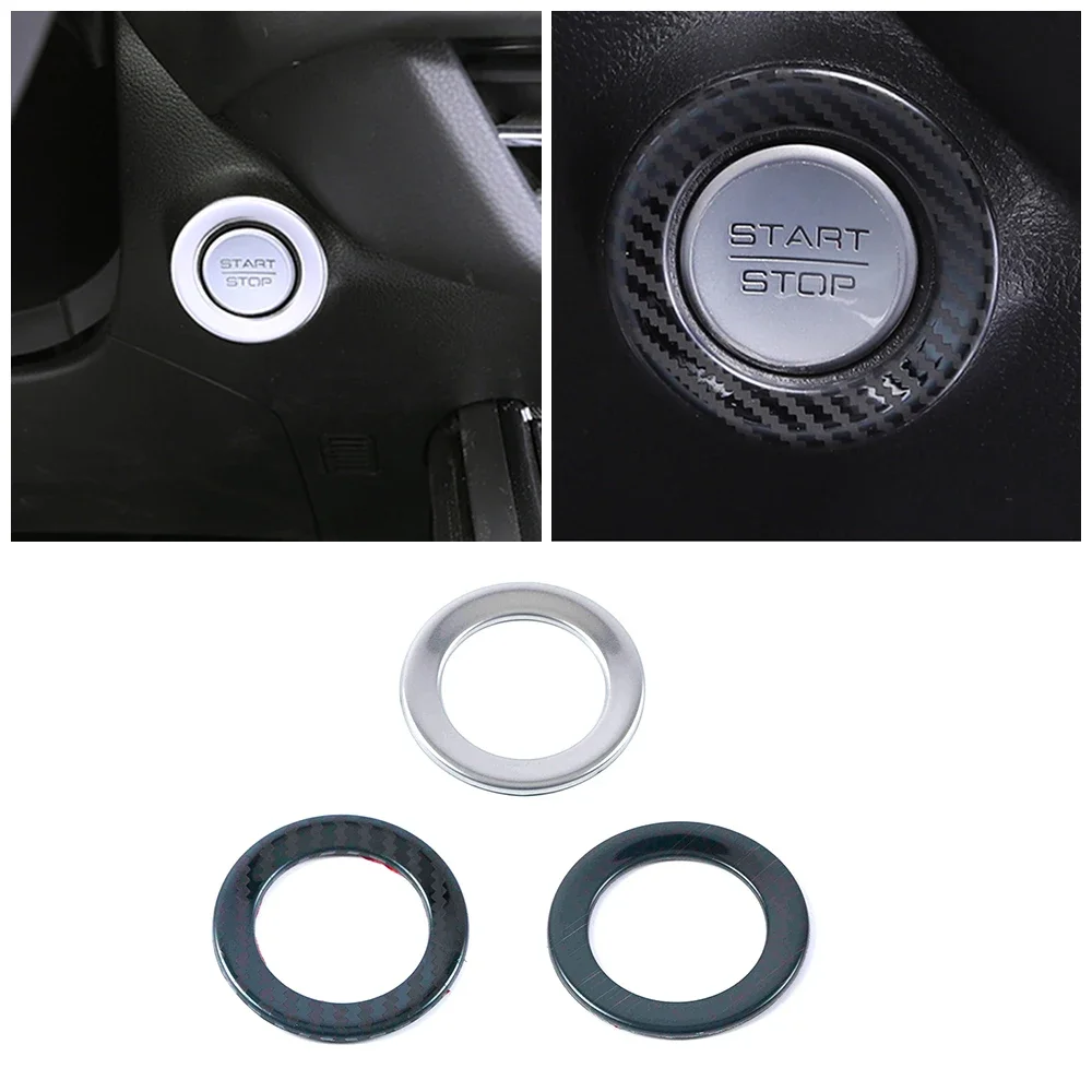 Interior Accessories For Haval Jolion 2021 2022 Car Ignition Device One-click Start Button Decorative Ring Trim Modify Sticker