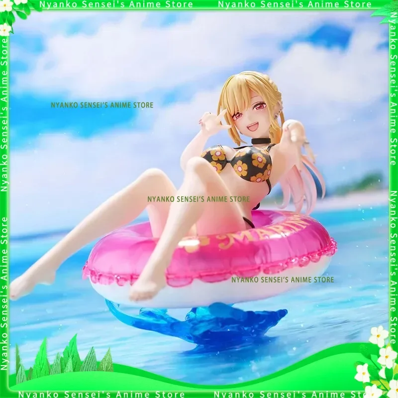 

In Stock TAiTO Aqua Float Girls My Dress-Up Darling KITAKAWA MARIN 10cm Swimming Wear Ver. Figure Anime Models Doll Collectible