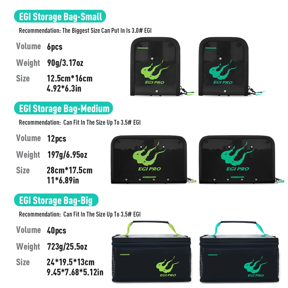Kingdom Octopus Egi Case 6/12/40 Grids  Storage Box Plastic Squid Jig Organizer Boxes Squid Lure Hard Bait Container Tool Case