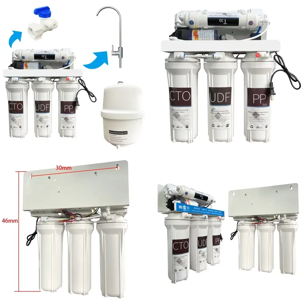 Special Offer 5-Stage Under Sink RO System Household Water Purifier Replacement Filter Electric Plastic for Car Outdoor RV