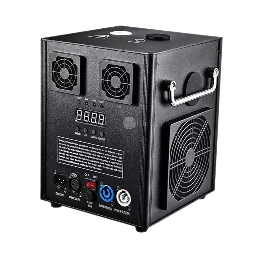 Imagem -02 - Máquina de Controle Remoto Novos Faíscas Fogos de Artifício Pirotecnia Dmx Spark Pcs Estrada Case Pcs 750w