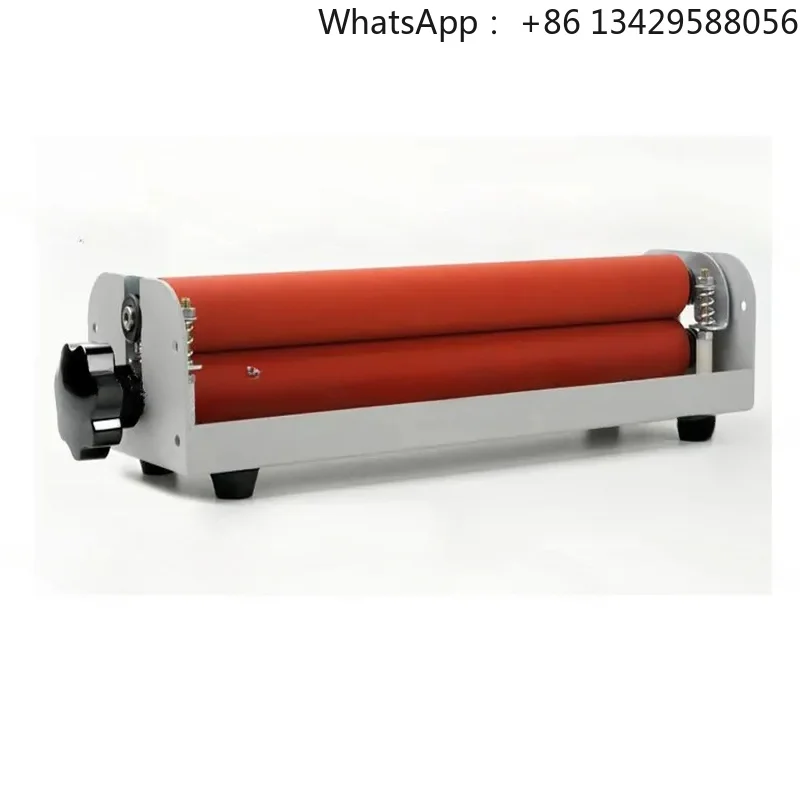 Manual Operation Roll Cold Laminator Machine Professional Office 12 InchesPaper Document Photo