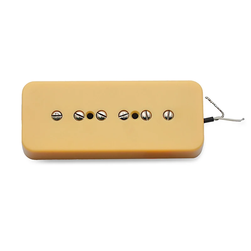 Single Coil Soap Bar Pickups For P-90 P90 Guitar Ivory