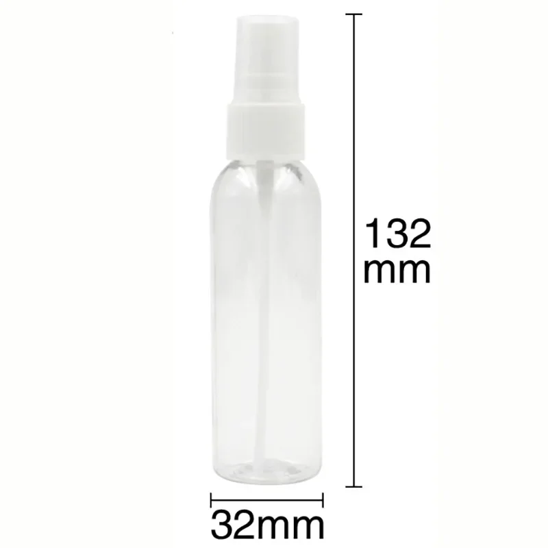 60ml cosméticos spray garrafa recarregável toners perfume pulverizador recipiente vazio 60g branco marrom garrafas pulverizadoras de plástico