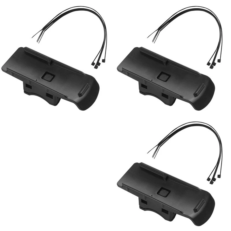 [NEW!ABKG】 3X Bicycle Holder Mount For Garmin Oregon-600 Etrex 10/20/30 GPS Map Navigation Device Plastic Bicycle Accessory