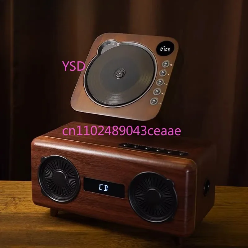 

A6 Fever CD Player Retro Bluetooth Audio Speaker Album Player Integrated