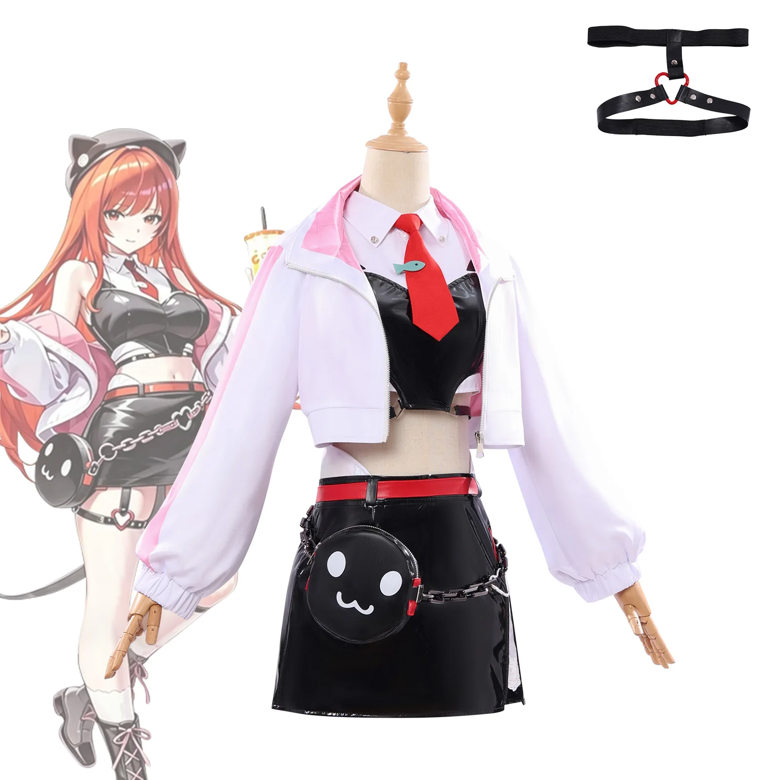 Rapi Red Hood‌ Cosplay Costume - đánh giá và giá Anime Cosplay Red