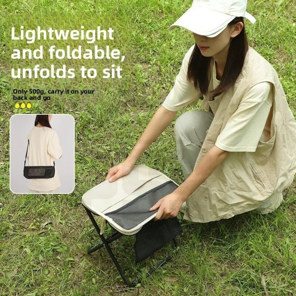 

Легкий складной стул-рюкзак: компактный, многофункциональный, легко переносимый, для улицы