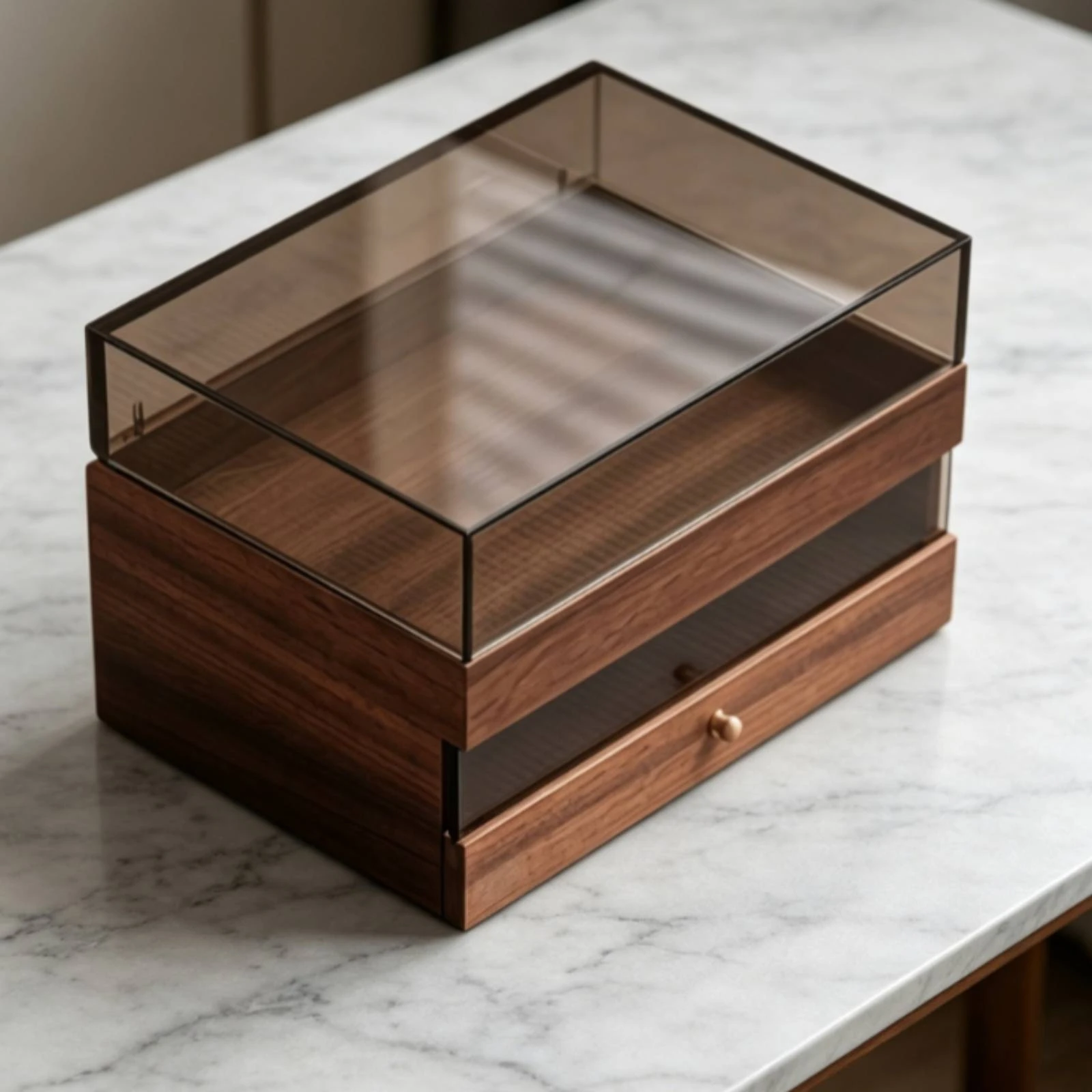 organizer-with-glass-top-compartment-compartment-wood-grain-tabletop-storage-cabinet-desktop-organizer-with-drawer-2-tier