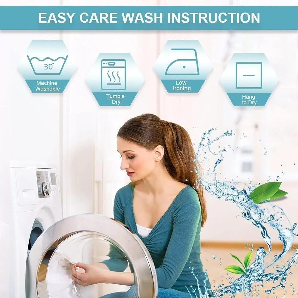 Cortinas opacas plisadas de doble pellizco con ganchos, gris, 100 de ancho para tratamientos de ventanas de salón y dormitorio