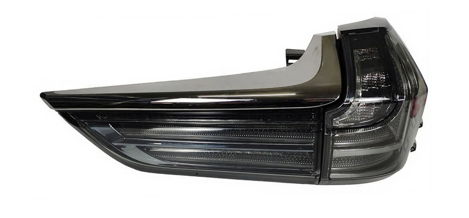 Suitable for 16-20 models Suitable for Lexus LX570 car tail lights LED inner and outer tail lights dark tea color