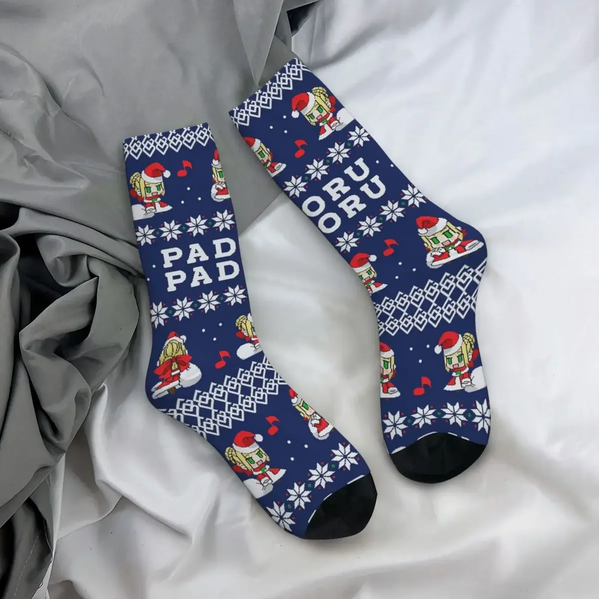 PADORU PADORU Calcetines Harajuku Medias absorbentes del sudor Calcetines largos para todas las estaciones Accesorios para regalos unisex