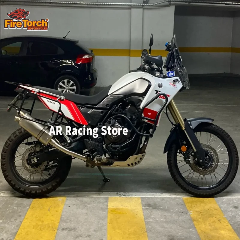 For YAMAHA Tenere700 Tenere 700 XTZ700 690 700 Rally Edition T7 T700 2019 - 2024 Motorcycle Espace Moto 50.8mm Mid Link Pipe