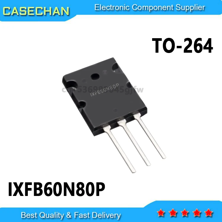 5PCS New and Original IXFB60N80 60N80 IXFB60N80P TO-264 MAX 60A 800V