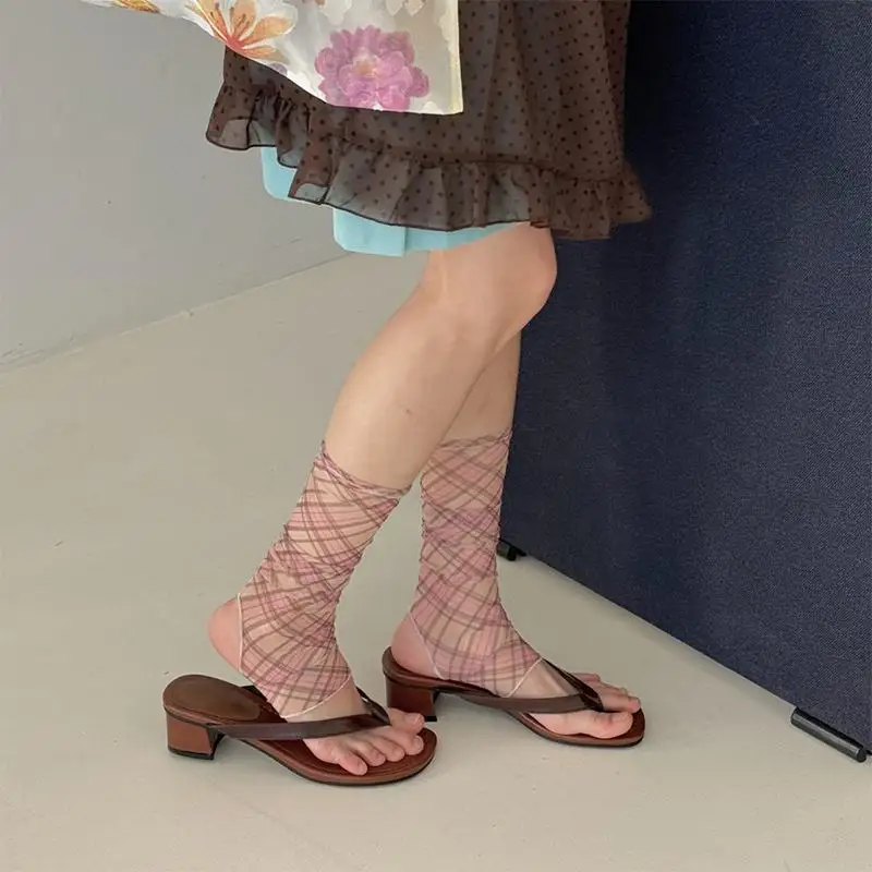 Gepunktete Fußwärmer für den Sommer aus Eisseide, Lyocell-Wadensocken, Süße Sonnenschutz-Fußabdeckung für Damen, JK-Beinwärmer – Detail 10