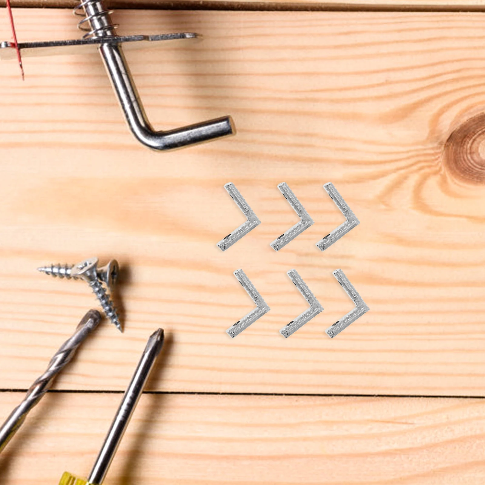 

20 set Zinc Alloy Corner Brackets L-Shaped Extrusion Connectors Hidden Fasteners for 3D Printers CNC Routers Frame Structures