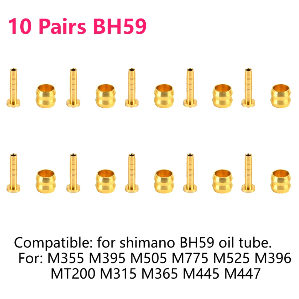 Fiets Olie Naald Rem Olijfkop Schijfrem Olie Naald Messing Set voor SHIMANO DEORE BH90 BH59 SRAM MAGURA Olie Remslang Onderdelen