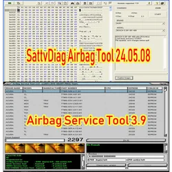 Airbag Service Tool 3.9 | SattvDiag Airbag Tool 24.05.08+Keygen For  Car Repair Tool ECU Programming Tool