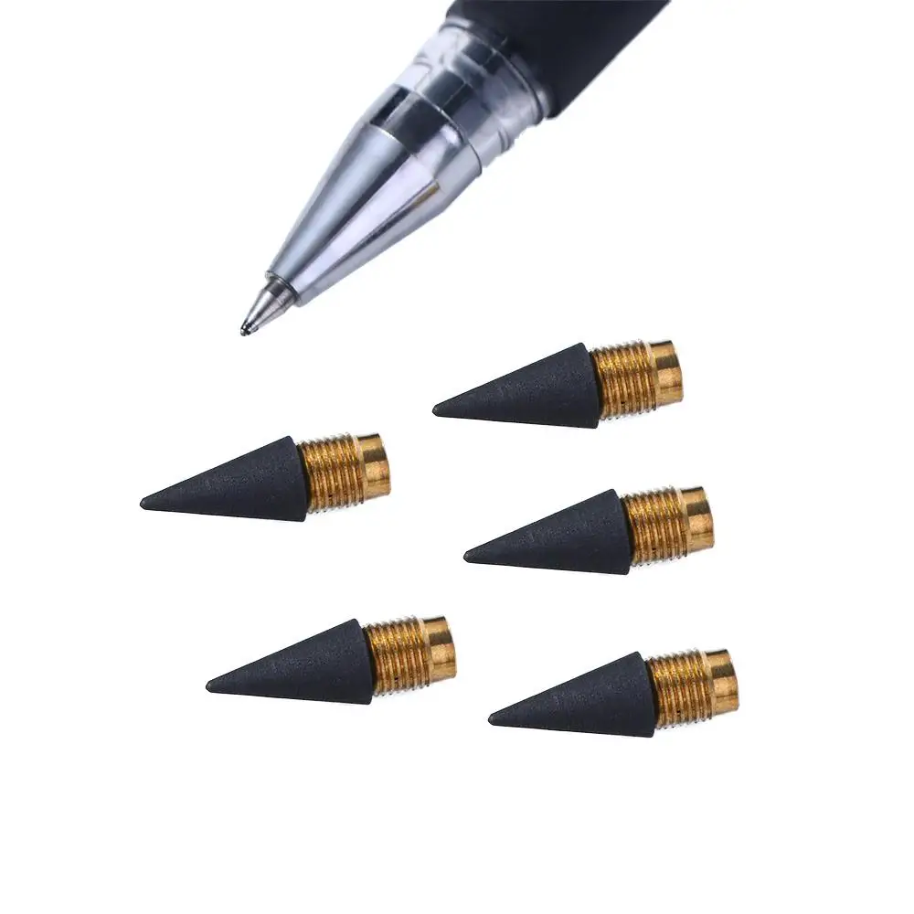 

Replaceable Graphite Pen Unlimited Writing Eternal Pencil Head Pencil Tip Head Eternal Pencil Nib Inkless Pencil Eternal