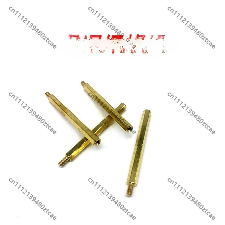 m3-single-head-hex-copper-standoff-6-30-50-6mm-isolation-pillar-support-spacer-for-robot-car