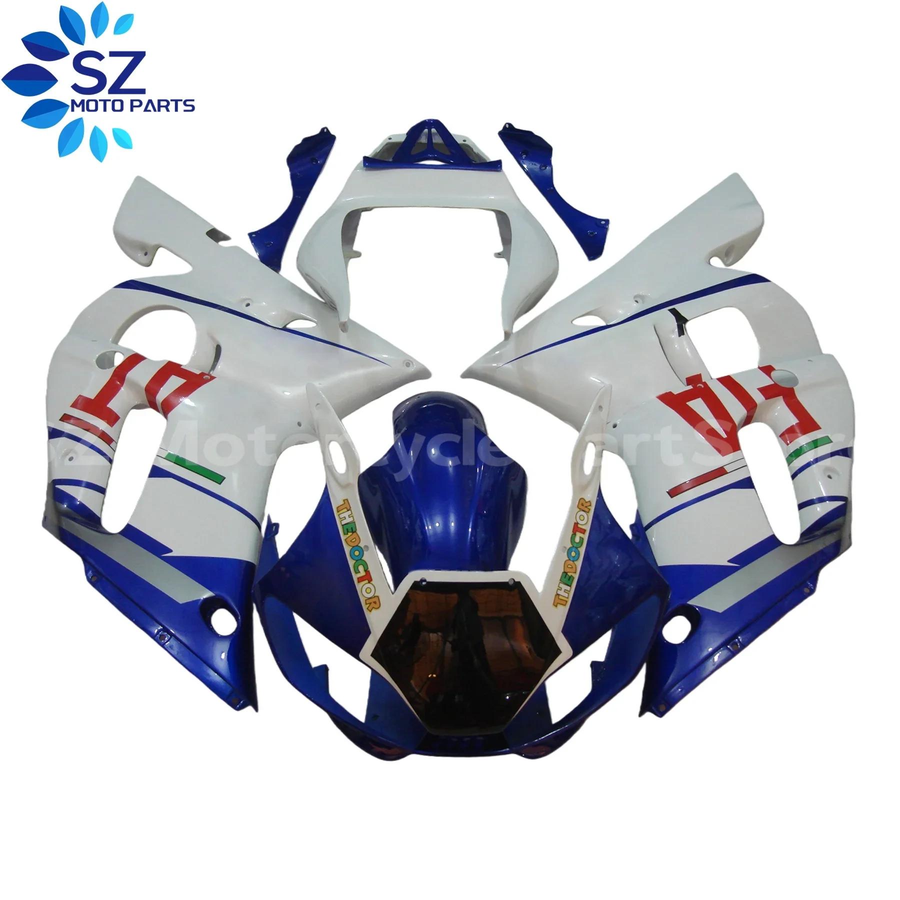 

Новый комплект обтекателей для мотоцикла ABS, подходящий для YAMAHA YZF- R6 98 99 00 01 02 1998 1999 2000 2001 2002, комплект кузова на заказ