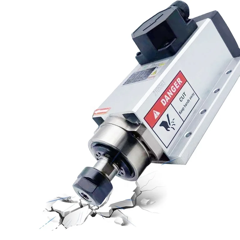 1.5KW  ER11  High Precision air Cooling Spindle Motor for Wood Working Spindle