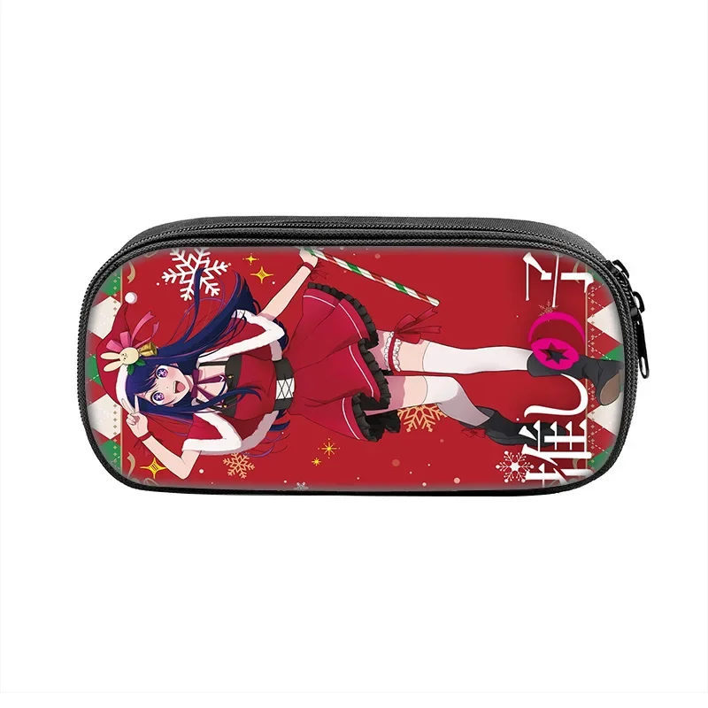 OSHI NO KO Hoshino Ai Pencil Pouch Student Pencil Storage Cute Stationery Akuamarin Rubii Kana Anime Back To School Supplies