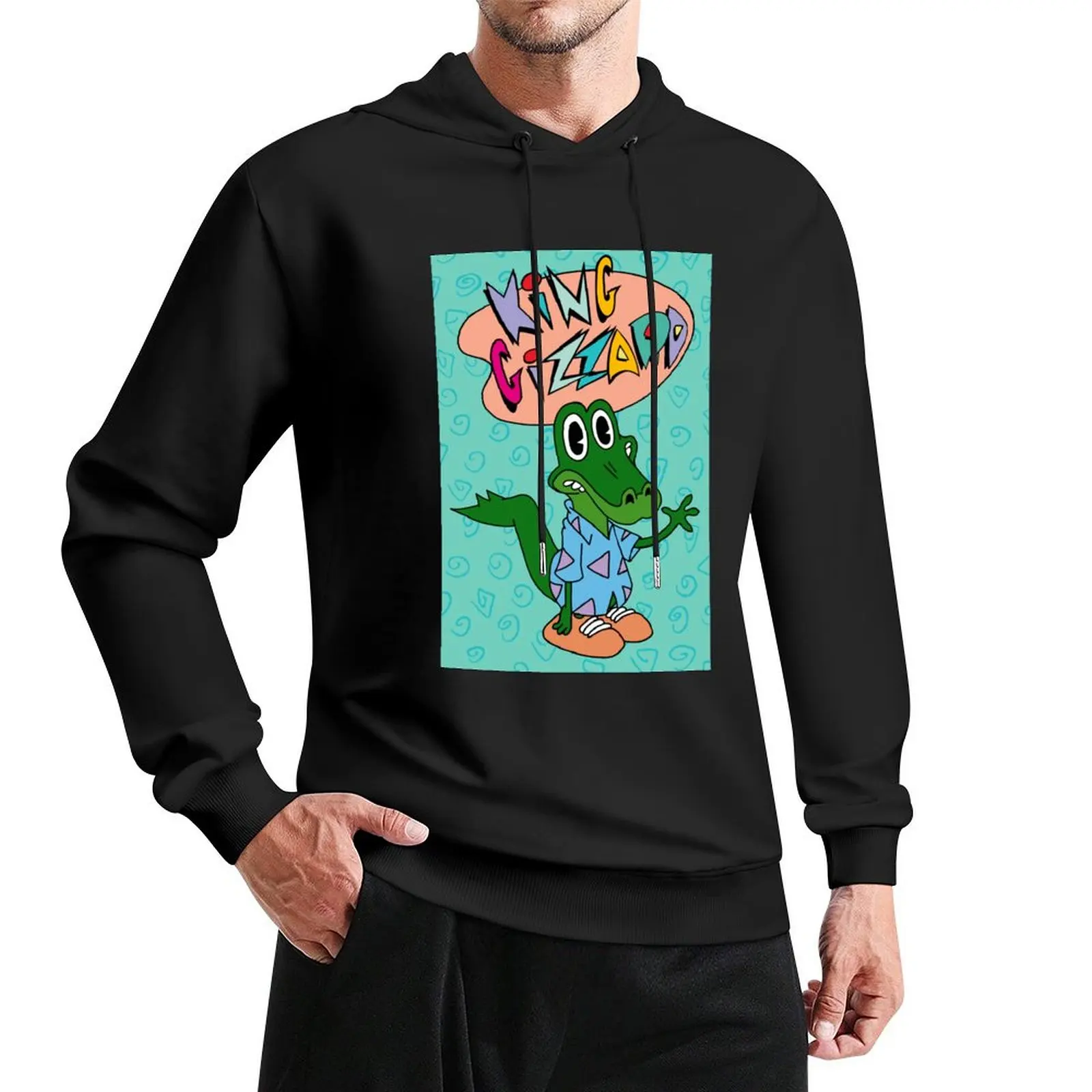 King Gizzard Crocko - All proceeds to charity. Pullover Hoodie men's clothes men's sweat-shirt set anime hoodie