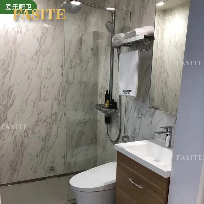 For Japanese Style Integrated Bathroom Prefabricated Unit with Dry and Wet Separation Design for Home Renovation