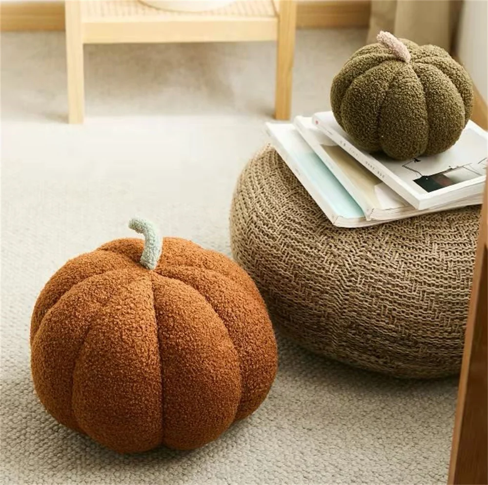 20cm kawaii nordischen Halloween Kürbis Plüsch tier Plüsch tier weiche Pflanze ausgestopfte Puppe Feiertage Requisiten dekorative Wurf kissen für Kinder – Detail 5