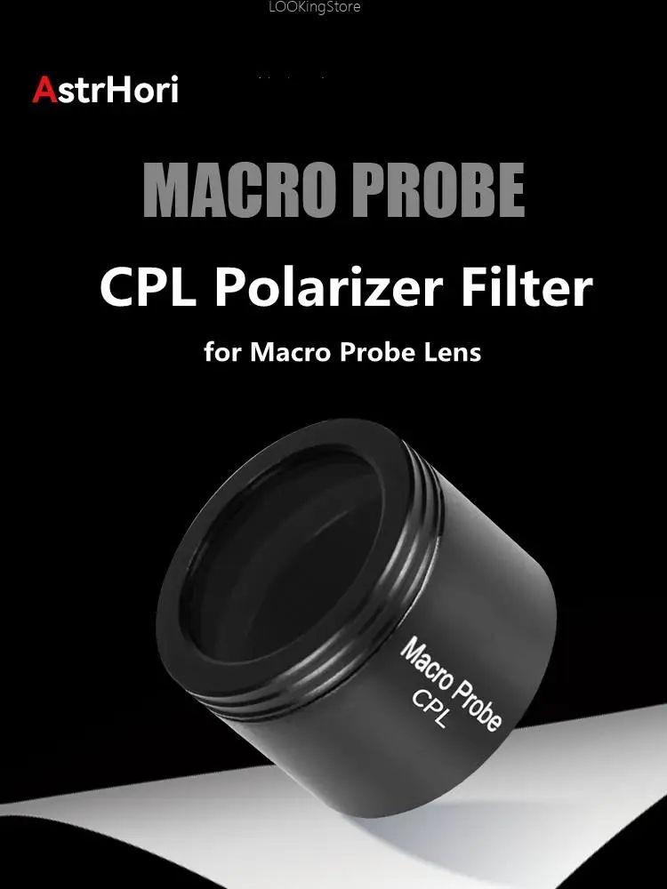 Astrhorcpl polarizador filtro UV Protector de lente gafas protectoras para astrhor18 mm f8 28mm f13 lente de sonda Macro