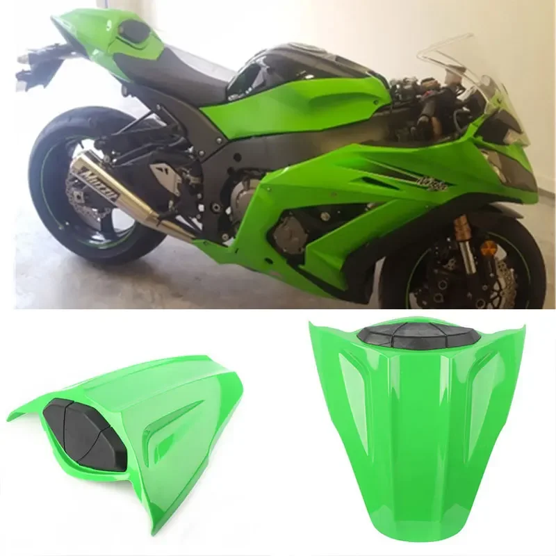 

For Kawasaki Ninja ZX10R ZX-10R 2011 2012 2013 2014 2015 Motorcycle Pillion Rear Passenger Seat Cowl Cover ZX 10R Green Black