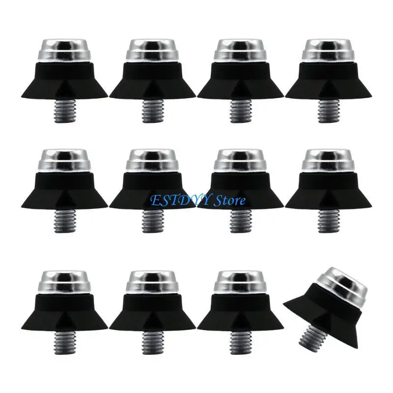 G6DE 12PCS SOCTER BOOT CLEATS voetbalschoen spikes aluminium voetbalstudie vervanging
