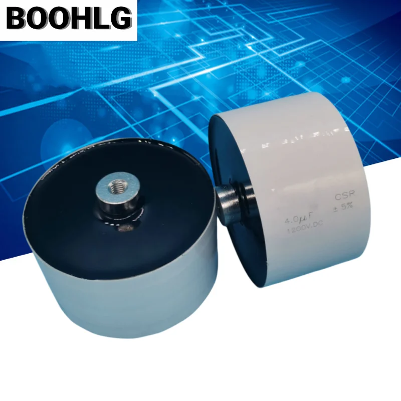 

1PCS induction heating resonant absorption capacitor 1200V 1.2KV 4.0UF 67X37MM 56A
