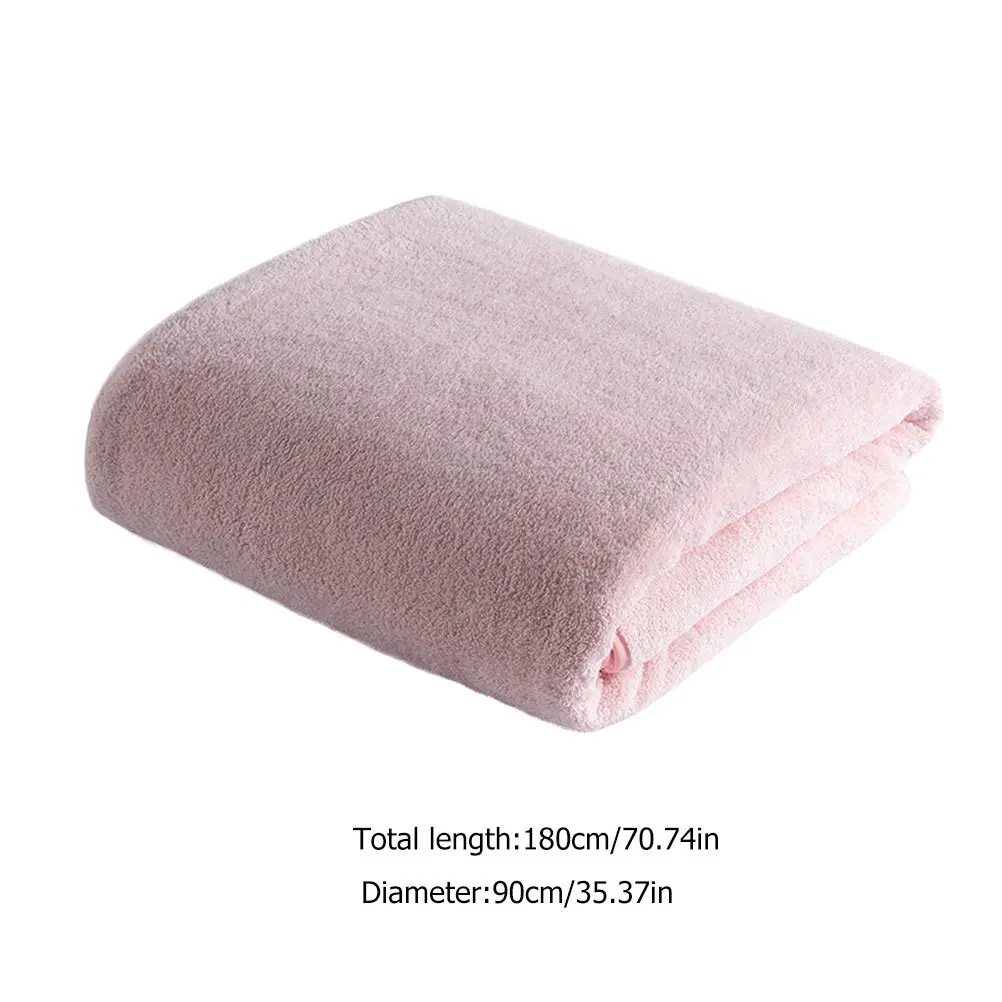 منشفة حمام سريعة الجفاف من الصوف المرجاني فائقة الامتصاص وناعمة ومضادة للبيلينغ سريعة الجفاف للسفر للبالغين في الهواء الطلق تمتص الماء #2