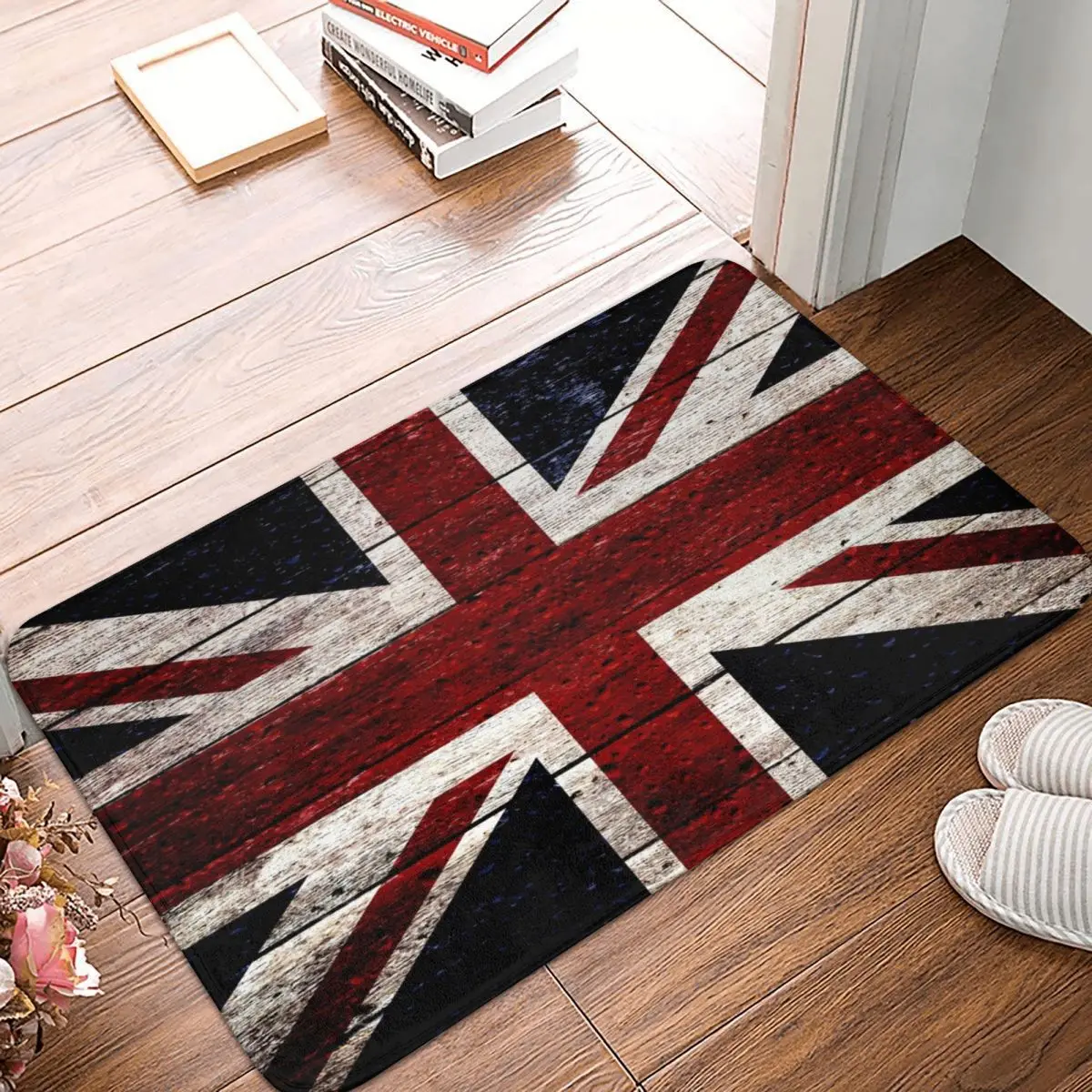 

Union Flag Doormat Bathroom Printed Soft Mat Kitchen Door Floor Hallway Uk Kingdom Country Absorbent Floor Rug Door Mat Area Rug