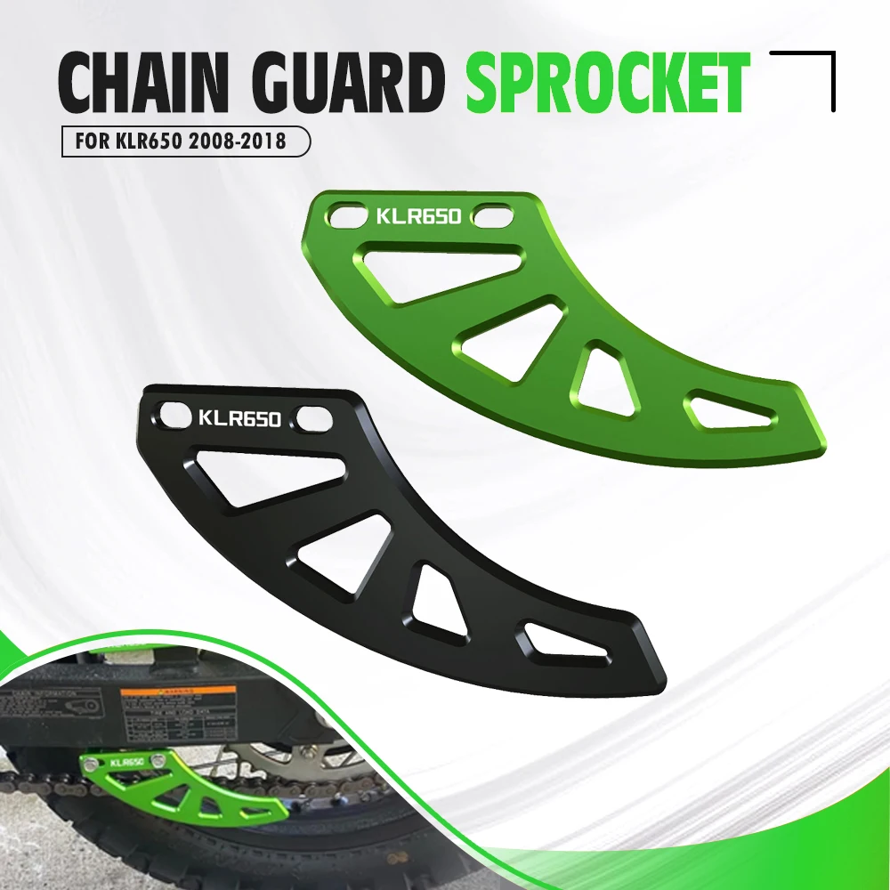 

For Kawasaki KLR650 KLR 650 2008-2018 2017 2016 2015 2014 2013 2012 Motorcycle Wheel Chain Belt Guard Cover Protector KLR650-E