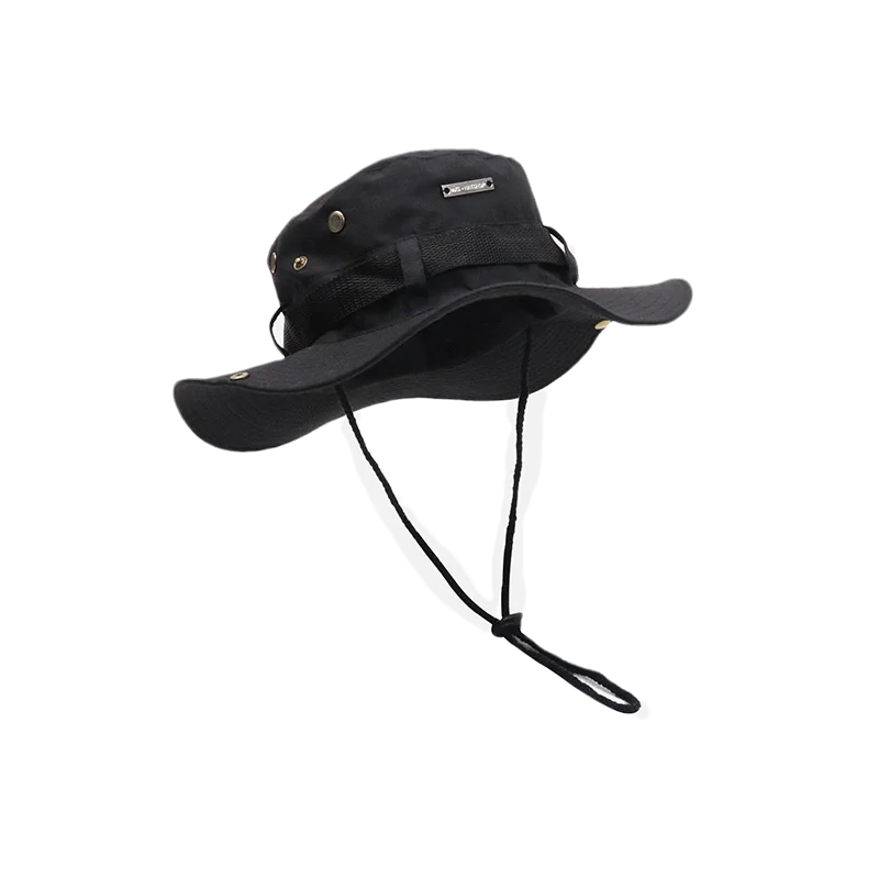 متعدد الألوان التكتيكية قبعة بحافة قبعة عسكرية التمويه بنما القبعات الرجال الرياضة في الهواء الطلق الشمس الصيد المشي لمسافات طويلة قبعة الصيد الفلسطينية 60 سنتيمتر