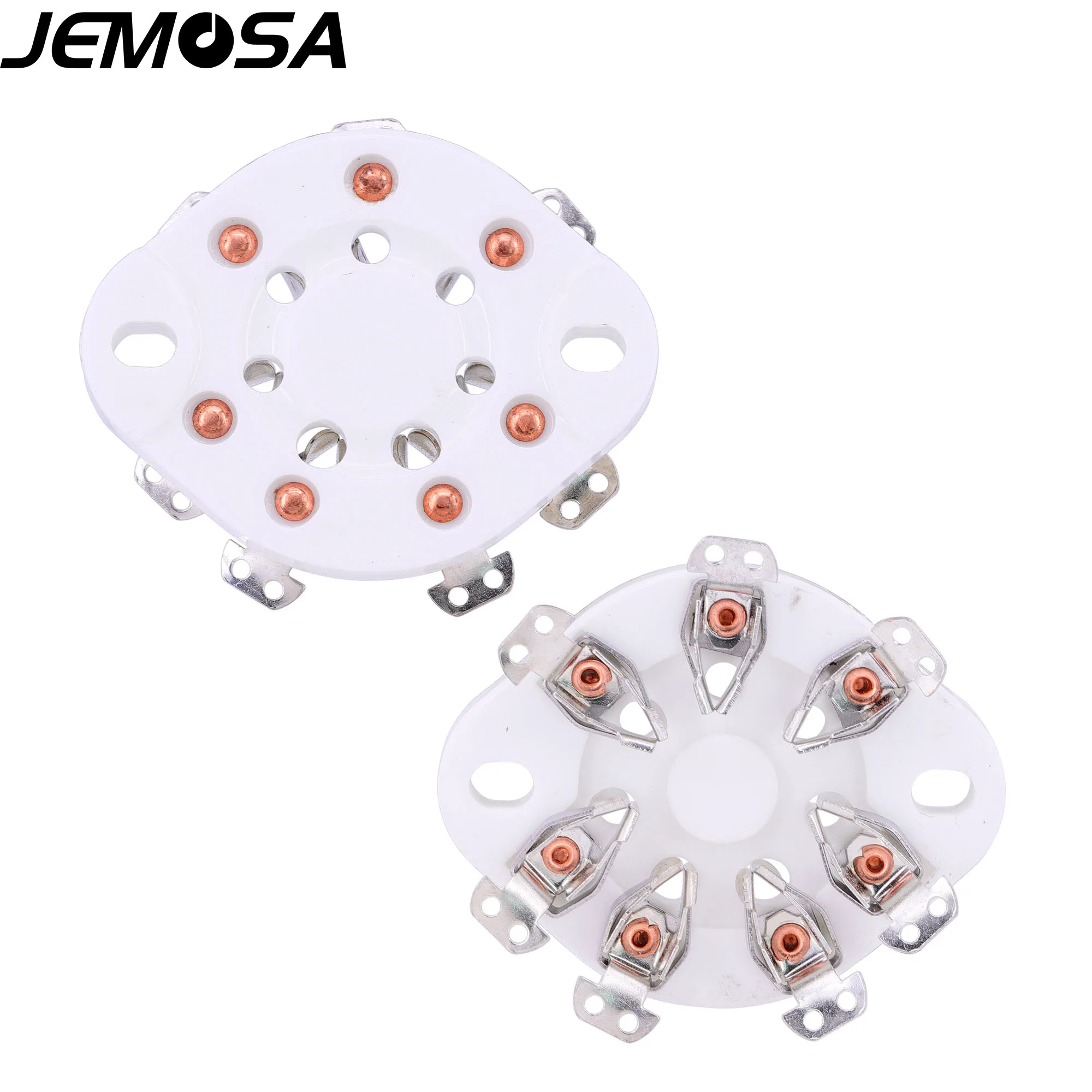 7Pin Tube Socket GZC7-13 Ceramic Vintage Valve Socket For FU-25 1625 6A6 826 832 Etc Vacuum Tube Amplifier Audio HIFI DIY